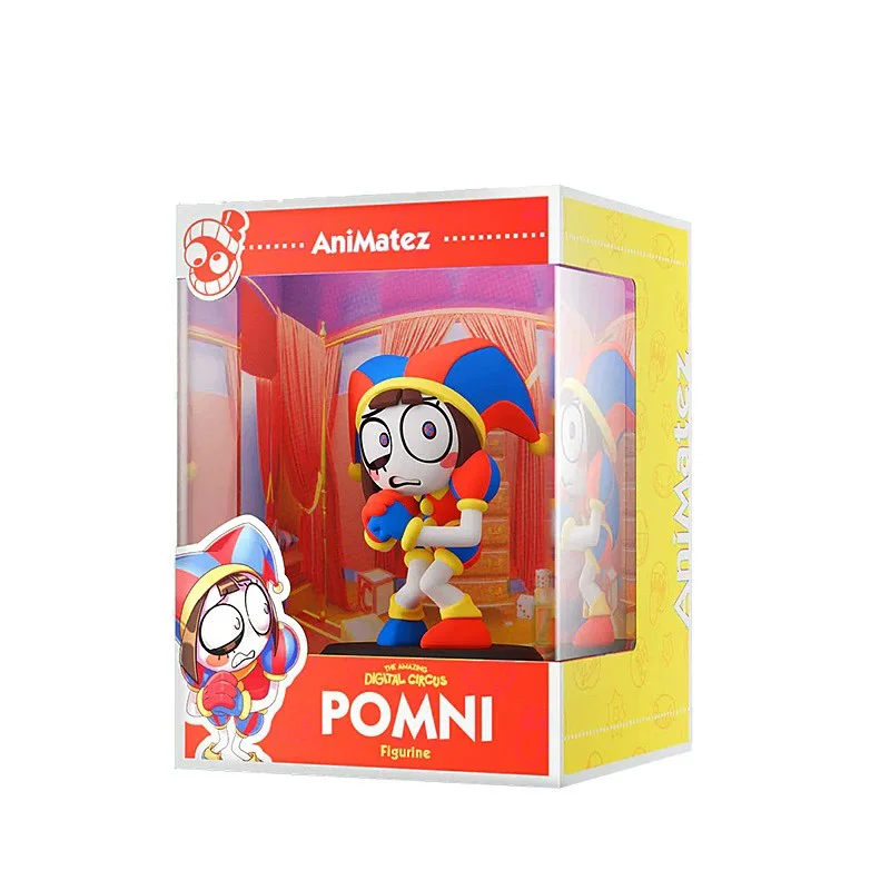 새로운 재고 있음 오리지널 놀라운 디지털 서커스 의상 애니메이션 피규어 Pomni Zooble Kinger Jax Gummigoo Ragatha 인형 장난감 선물