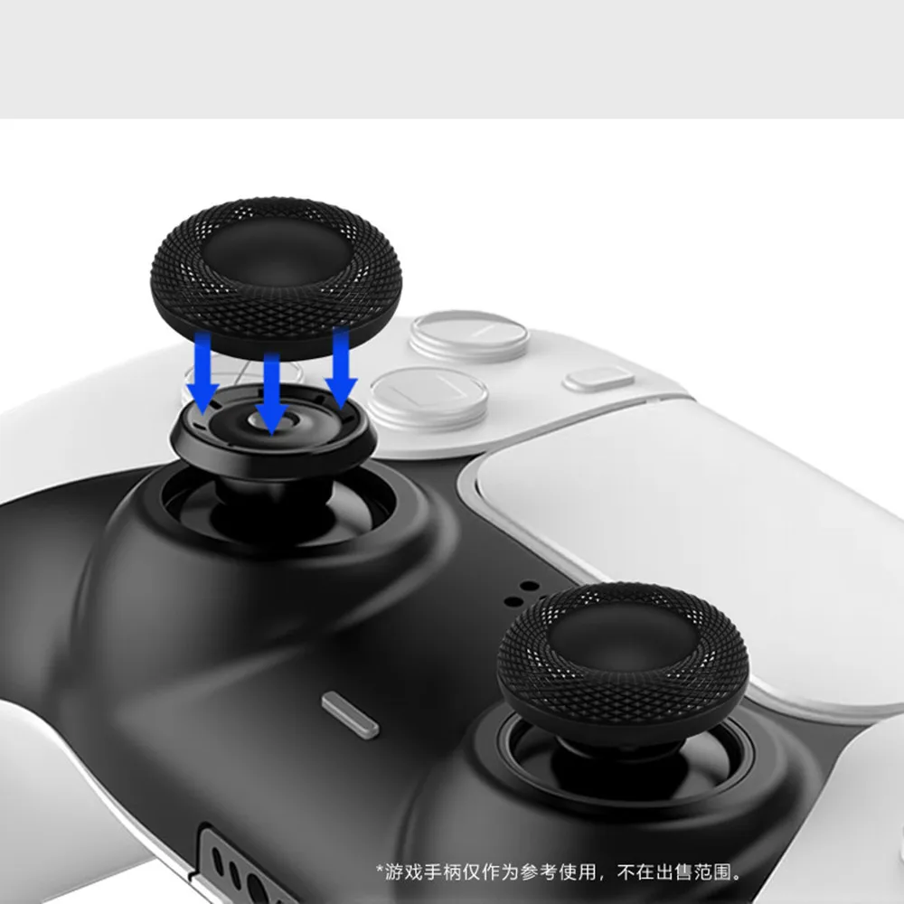 Thumb Grip Set Joystick Cap Compatible With PS5/PS4 Controller Anti-Slip Anti-Scratch Analog Stick Cap view 5