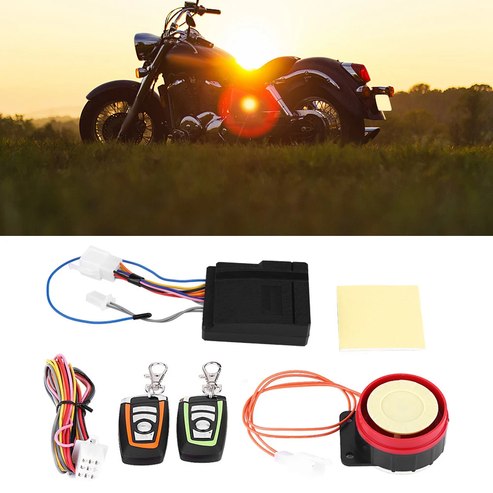 

Password Low Power Consumption Motorcycle Accessory Motorcycle Alarm Motorcycle Anti-theft System for Outdoor Cycling