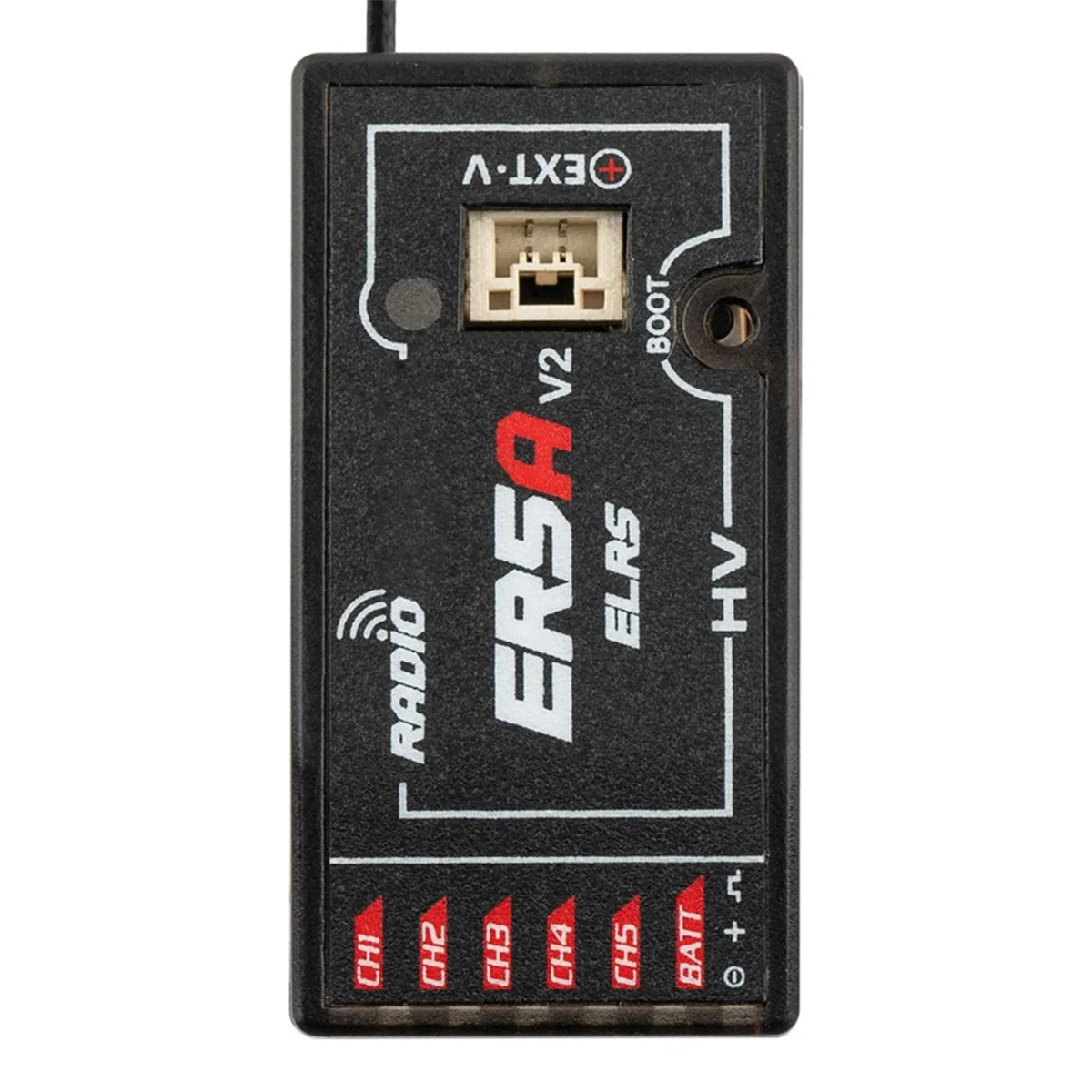 BVBV لاستقبال Radiomaster ER5A V2 RX 5CH ELRS 2.4 جيجا هرتز PWM استقبال لطائرة سباق RC FPV الثابتة الجناح بدون طيار