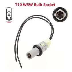 1x For Honda Odyssey Accord CRV Acura T10 W5W Bulb Socket Cable Adapter Lamp Holder Connector Accessories