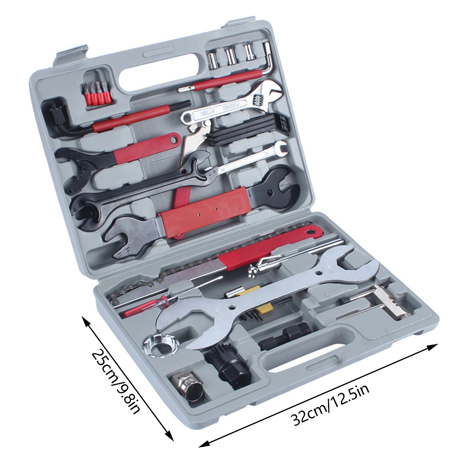 

Набор инструментов для ремонта велосипедов, включая насос для проколов покрышек горных велосипедов