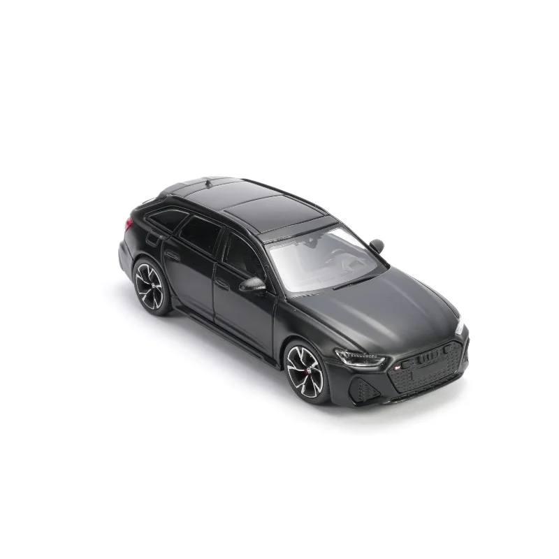دييكاست 1/64 مقياس أودي RS 6 أفانت سبيكة سيارة نموذج تحصيل لعبة هدية تذكارية عرض حلية