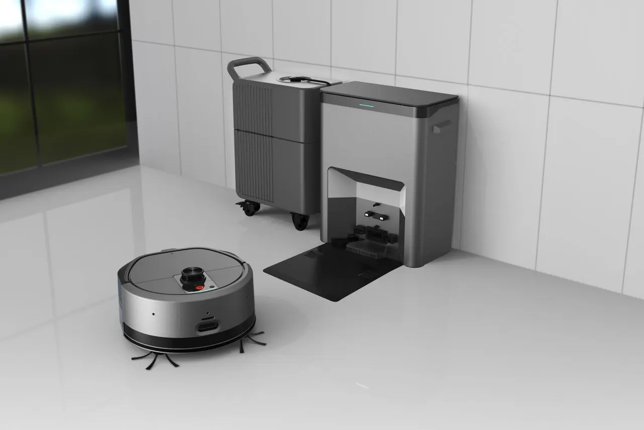 Commercial Intelligent Cleaning Robot Sweeping Mopping Autonomous Navigation Obstacle Avoidance Wet/Dry Edge Cleaning