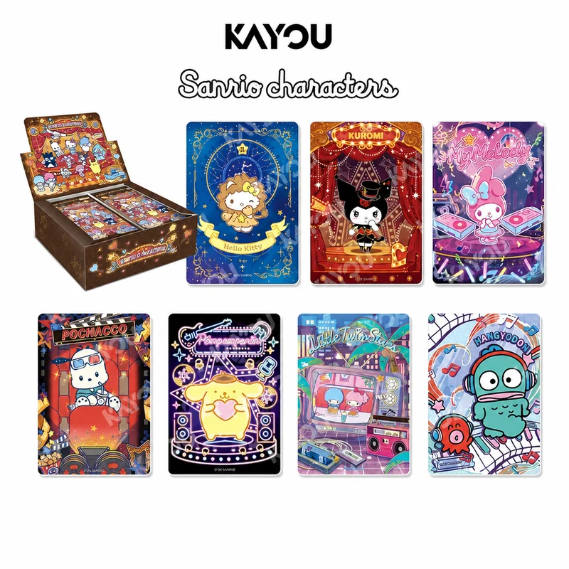 KAYOU Sanrio Characters Dreamy Collection Cards Fun Shadow Pack Vol.3 Star Rustle Whisper Official Licensed Collectible Souvenir