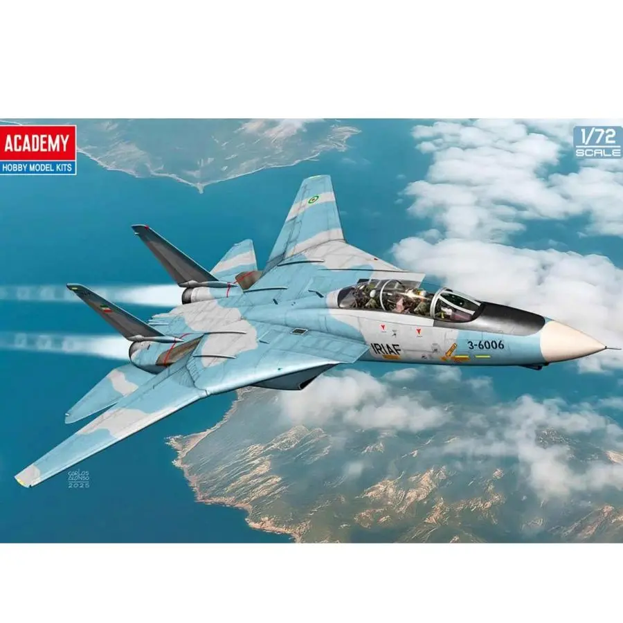 AC12594 1/72 Academy F-14A Tomcat `República Islâmica do Irã Força
