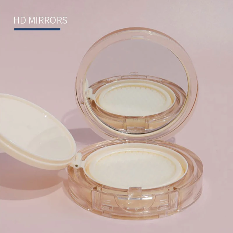 15g Transparent Empty Air Cushion Puff Box Portable Cosmetic Makeup Case Container With Powder Mirror For BB Cream Foundation