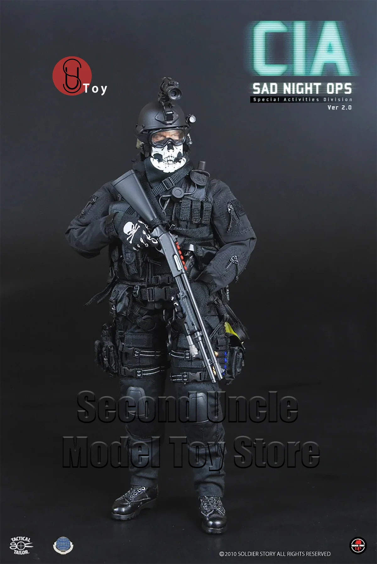 

in stock SoldierStory SS037 1/6 U S CIA Sad Night Ops 12'' Military Action Figure Full Set Collectible Model Toys Gift