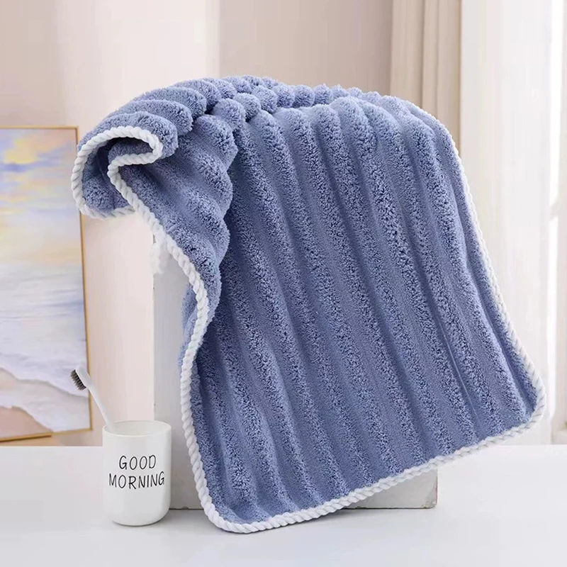 Household Wrap Bath Towel Soft Thickened Absorbent Sports Towel Beach Towel view 5