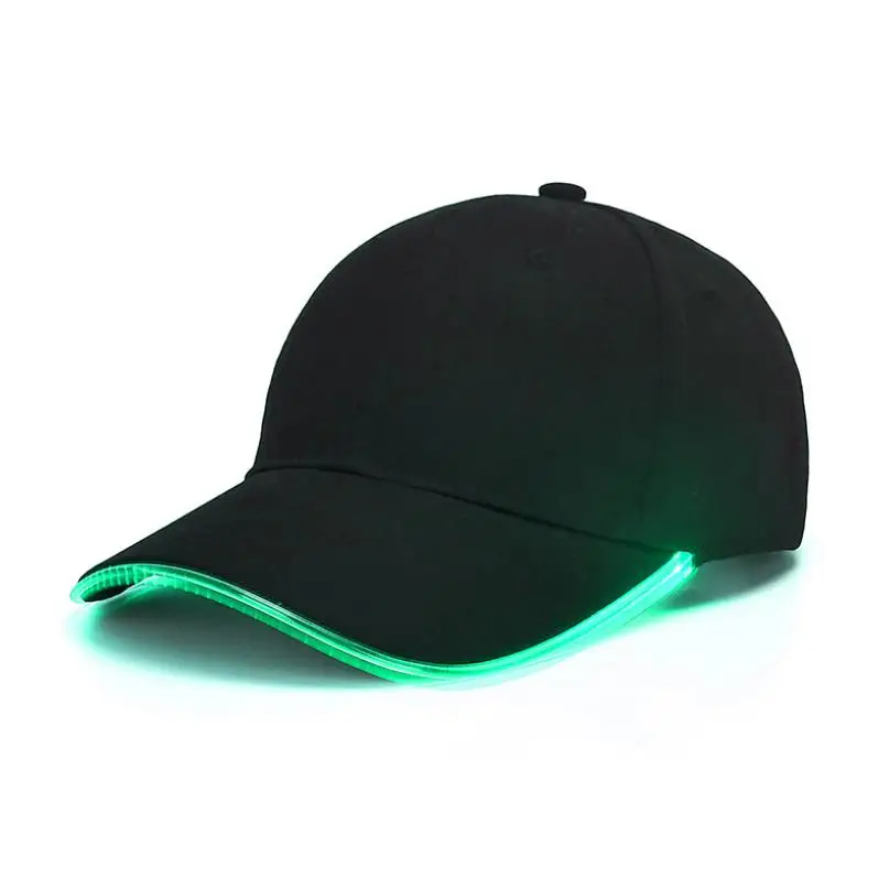 

10pcs LED Hats Light Up Baseball Caps Glow Party Rave Supplies for Women Men Festival Club Stage Hip-hop Performance Decorations