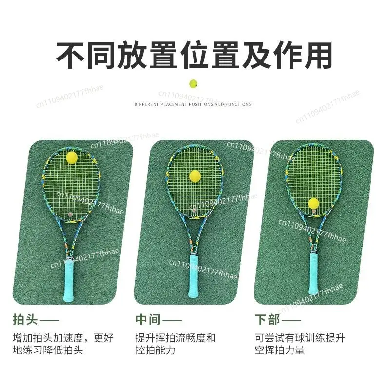 Tennis Swing Weight Gain Device Auxiliary Trainer Racket Single Professional Trainer Easy To Install and Convenient