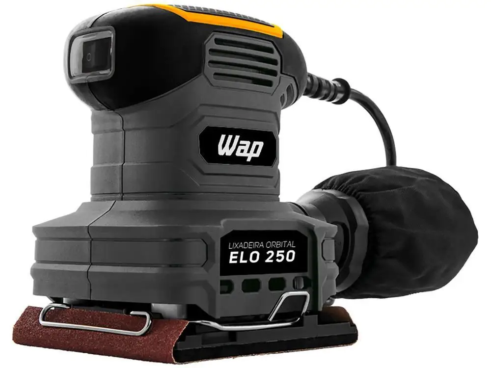 Lixadeira Orbital Wap Elétrica 250W 6 Peças ELO 250 - 110V