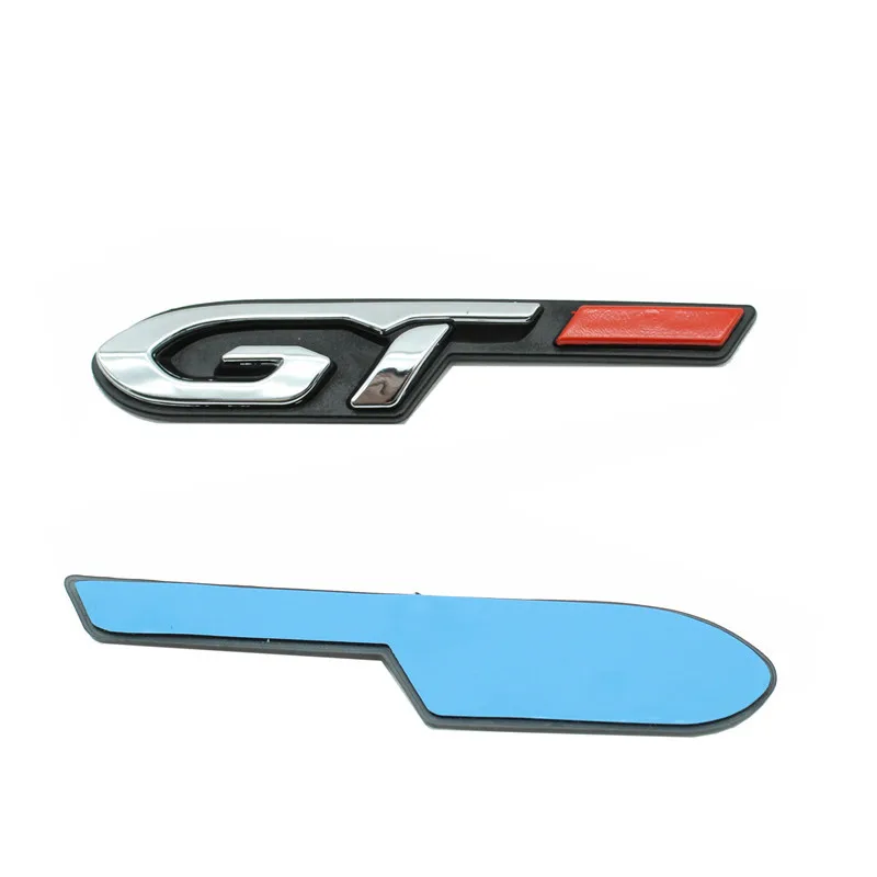 3D Metal GT Logo Letters Car Trunk GT Emblem Badge Decal For Kia Peugeot 508 5008 208 2008 308 3008 GT Line Sticker Accessories - Image 5