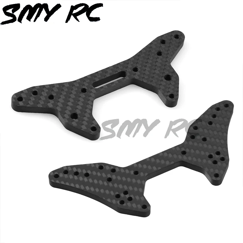 Carbon Fiber Front and Rear Shock Tower for ARRMA 1/7 Infraction Limitless 6S RC Car Upgrade Parts Accessories