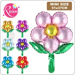 Foil Balloon flower Anniversary ac tivity Wedding Birthday Party Decoration Inflatable Air Balloon for wedding decoration globos