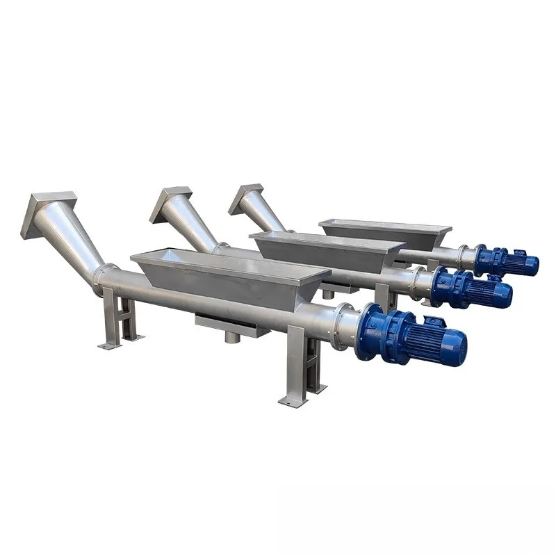 Single-screw continuous press, grid machine, screw press dewatering machine