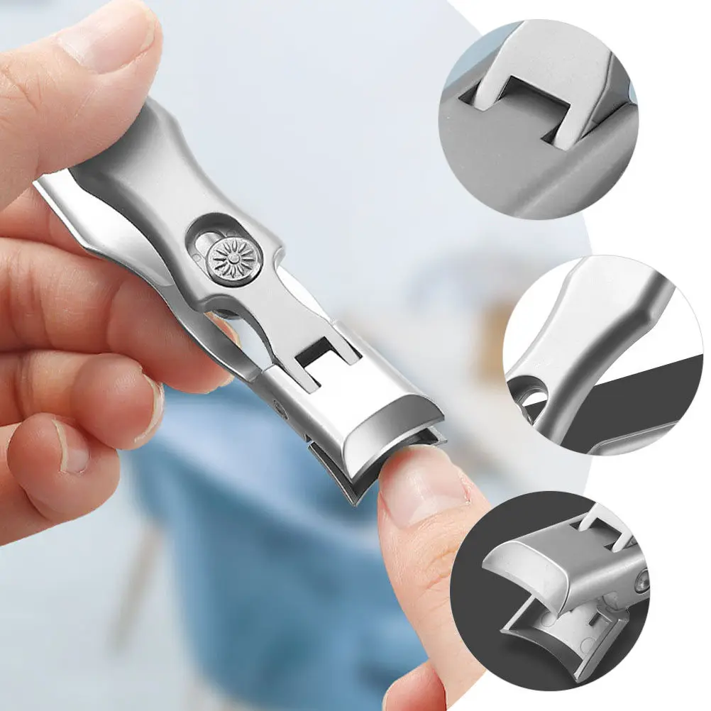 

Многофункциональный триммер для ногтей с технологией защиты от разбрызгивания, компактный и легкий, идеально подходит для дома и путешествий