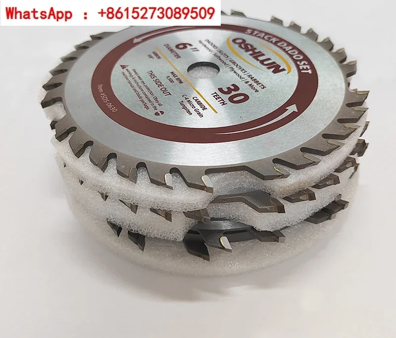 Woodworking slotting saw blade 15.88 aperture precision grinding hard alloy 8 inches 42 teeth