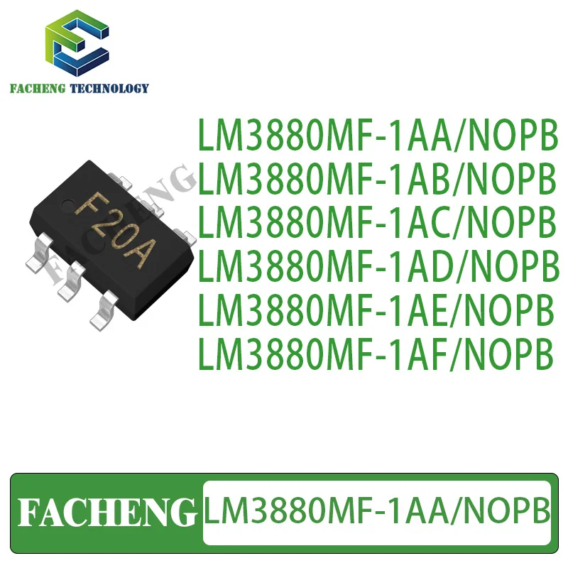 Monitoring And Reset Chip LM3880MF-1AA/NOPB 1AB LM3880MF-1AC/NOPB 1AD 1AE 1AF IC