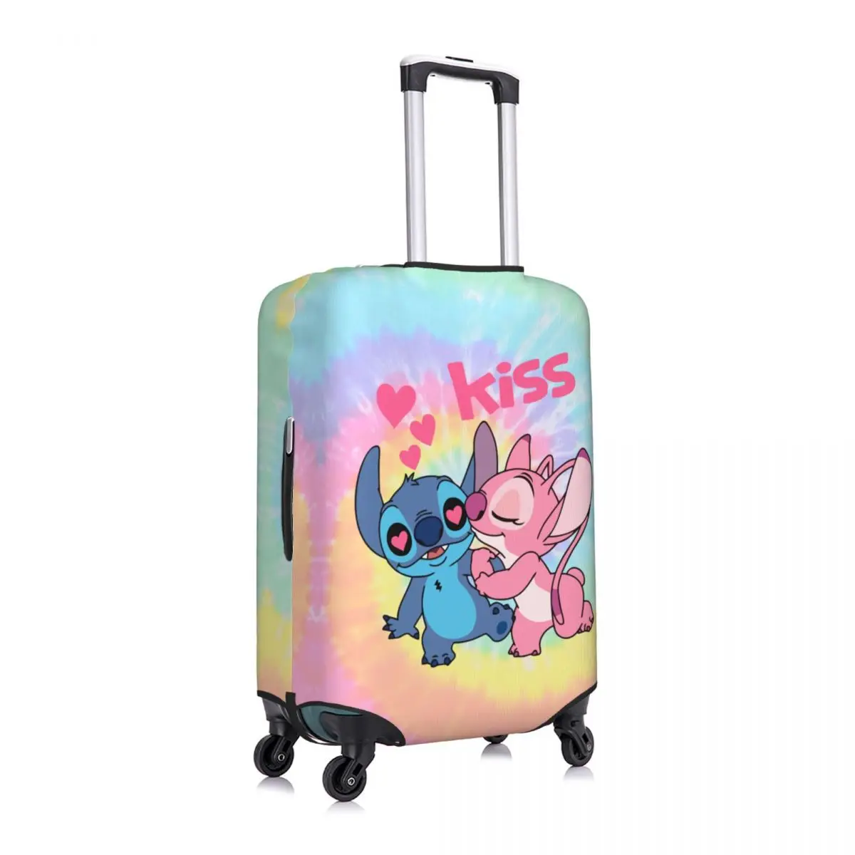 Custom Stitch Travel Luggage Cover Washable Suitcase Cover Protector Fit 18-32 Inch