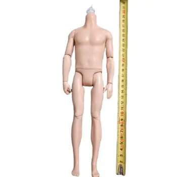 MENGF Mužské tělo pro panenky béžové barvy Mužské figurky s více klouby Pohyblivé hlavy pro panenky Sbírka dílů pro hračky pro panenky 6 nejlepší prodej BJD panenka mužská nahá - №6