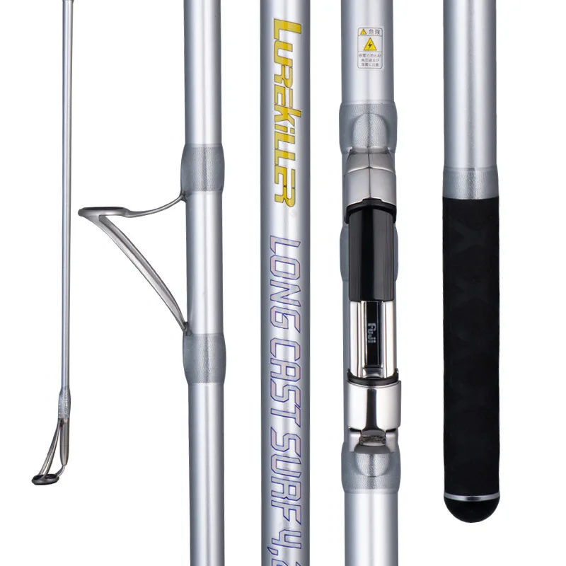 

Направляющее кольцо FUJI Long Cast Surf 4,2 м, 3 секции, удочка из углеродного волокна, удочка для серфинга для морской рыбалки