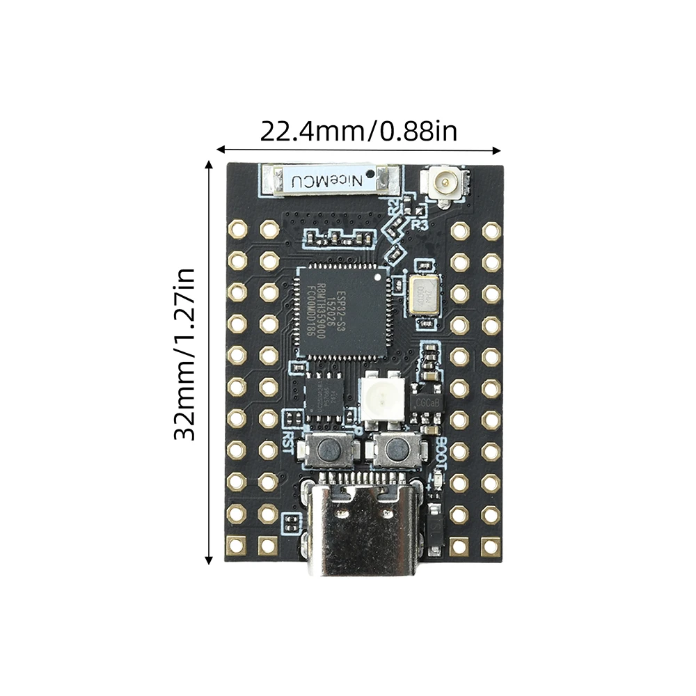 ESP32-S3-N16R8 MINI Entwicklungsboard 16MB Flash 8MB PSRAM BT5 Typ-C-Schnittstelle – Detail 12