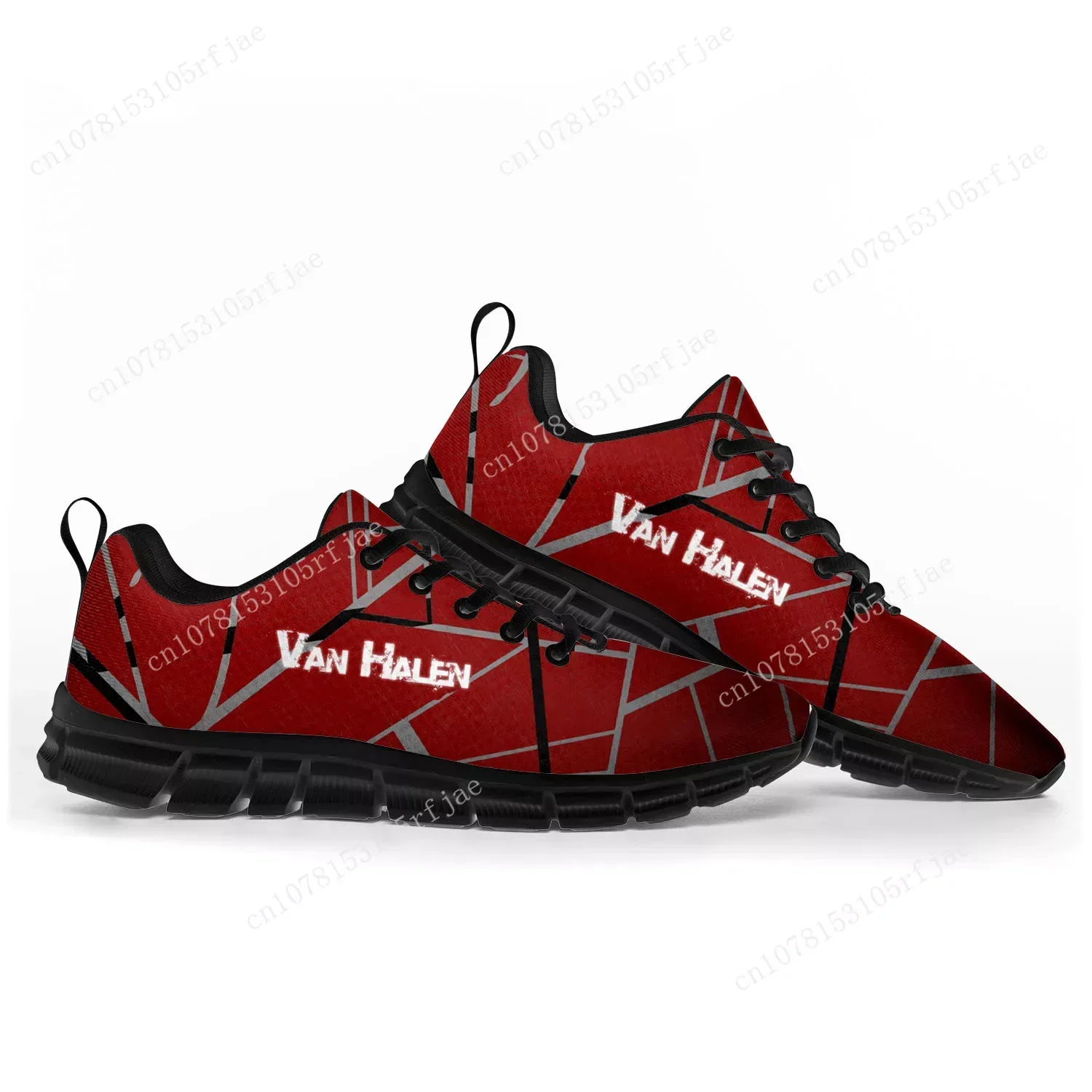 

Van Halen 5150 Stripe Metal Rock Band Sports Shoes Mens Womens Teenager Kids Children Sneakers Custom High Quality Couple Shoes