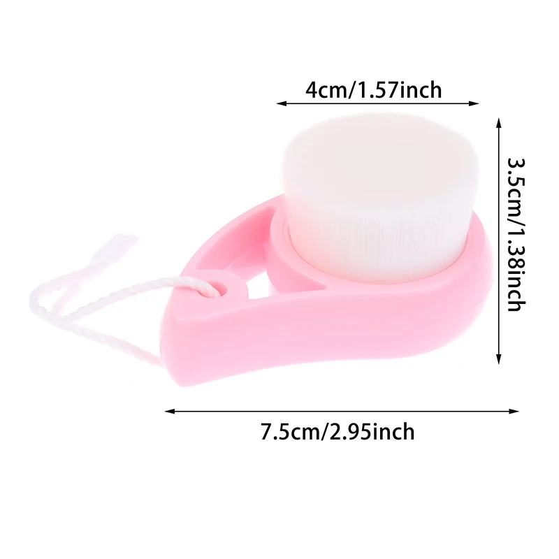 Body Exfoliating Blackhead Deep Cleansing Shower Facial Cleansing Brush Wash Face Brush Skin Care Tool Massage Scrubber