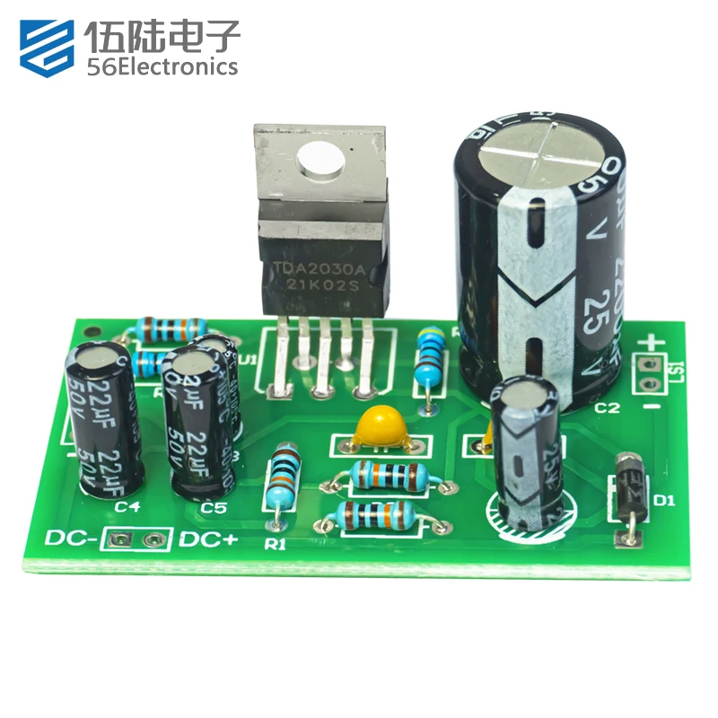 Simplified TDA2030A Mono Amplifier Kit DIY Electronic Components Supplies Assembly and Soldering Kit