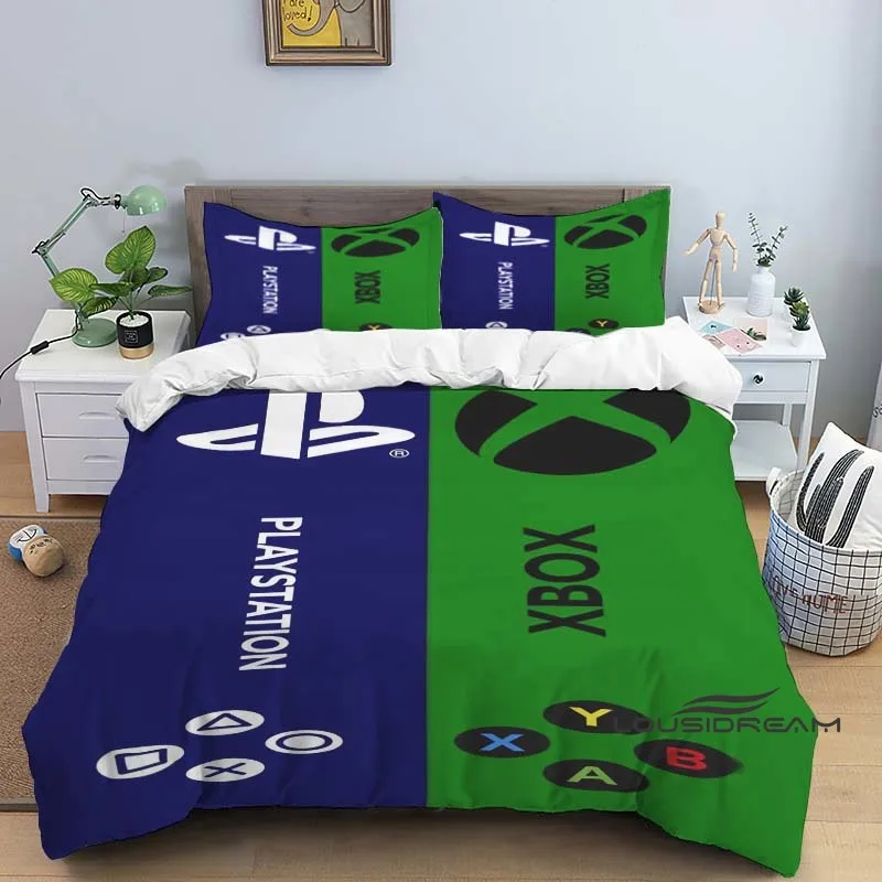 

Xbox Game Bedding Set Fashion 3D Printing Home Decoration Boy Girl King Size Bedding Set Quilt Cover Pillowcas