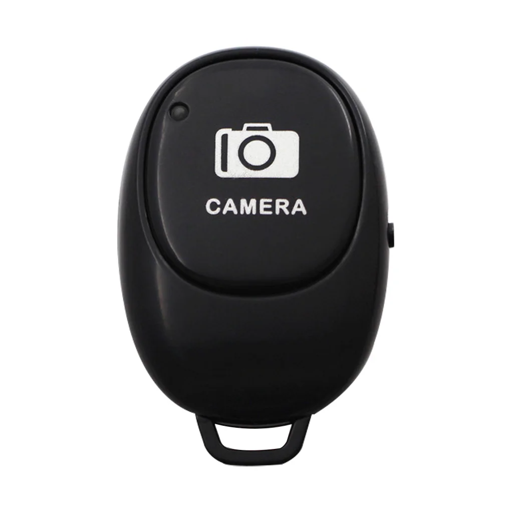 Bluetooth 4 0 Phone Camera Shutter Release Button Selfie Group Picture Wireless Remote Control  Black