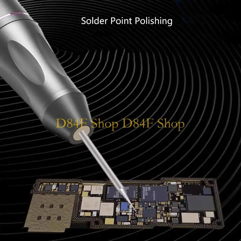 Pontas caneta moagem D84F 0,3 mm 0,4 mm 0,5 mm Broca Caneta moagem para placa principal Broca