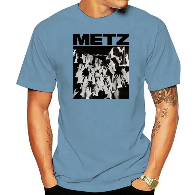 Metz Stange Frieden T-Shirt Weiss Neu! Sub Pop Professionell Gemacht + Bedruckt