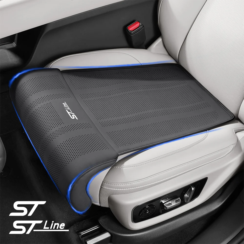 Car Seat Leg Support Extension For Ford ST Line MK3 MK4 Kuga Fiesta Auto Seat Extender Leg Cushion For Driver Seat Padding Cover