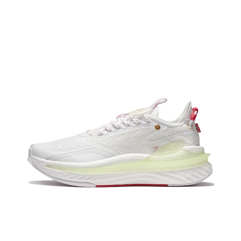 Li Ning Exceed 6 Textile, TPU Cushioning Slip Resistant Abrasion Resistant Low top Sports Casual Shoes Men's White AGLS079-1