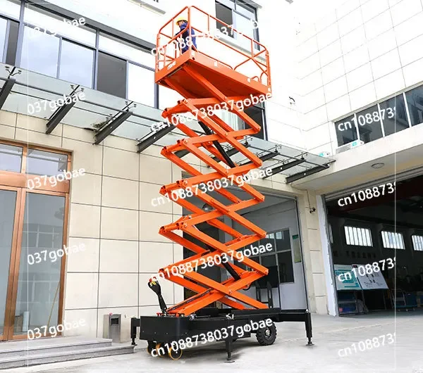 Electric work platform Heavy duty ladder lift Scissor lift Mobile