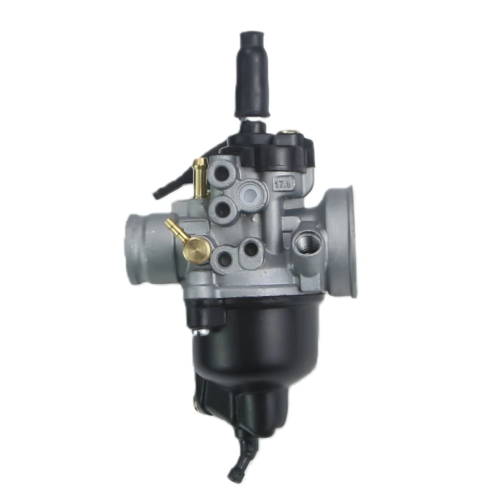 PHVA17.5mm Carburetor Manual Choke With Fuel Hose For TOMOS A55 MBK Piaggio NRG 50cc 2 Stroke Moped Parts view 5