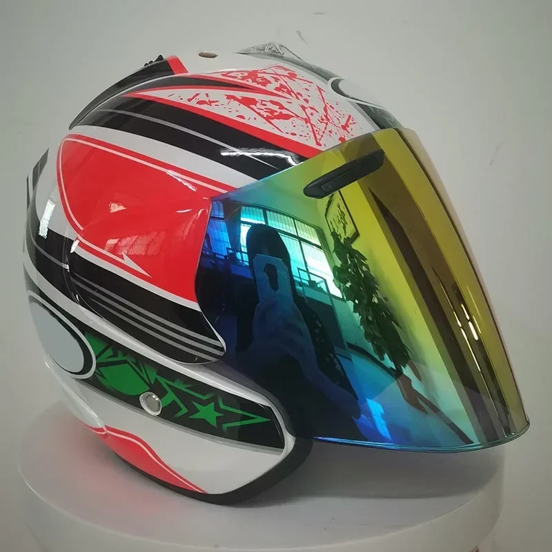 

Ram3 Sword Half Helmet Motorcycle Off-Road Summer Helmet Downhill Racing Mountain Cross Casco Capacete Men and Women