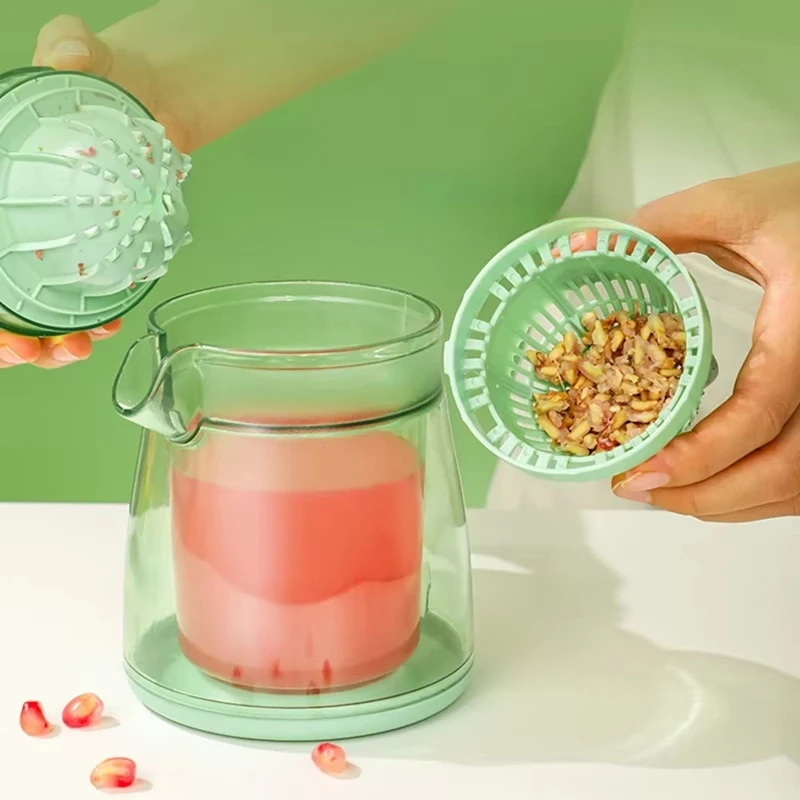 Manual Pomegranate Juicer Compact Fruit Squeezer For Oranges & Small Citrus Essential Kitchen Gadget For Juice