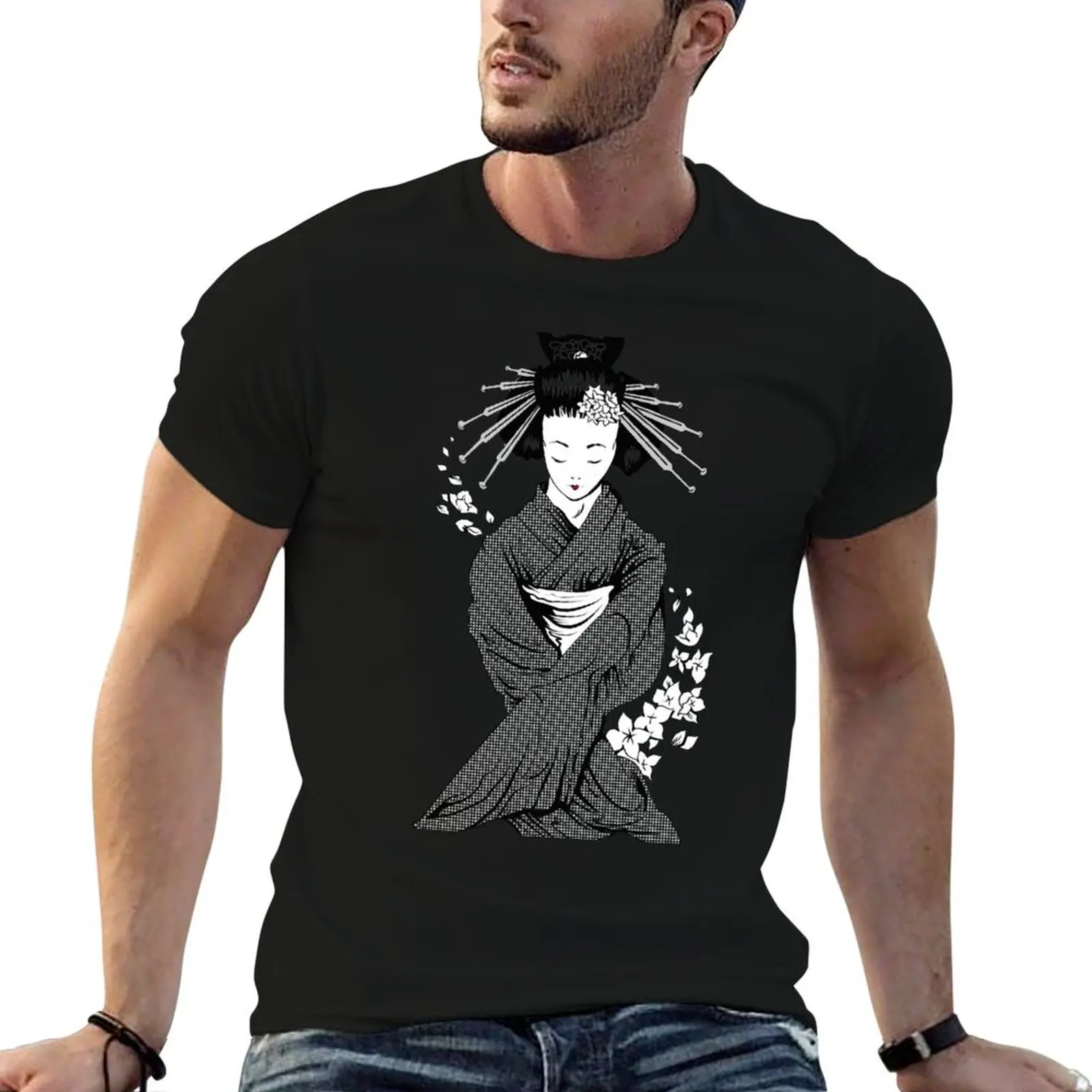 Vecta Geisha 1.1 T-Shirt oversized t shirt plus size clothes kawaii clothes mens funny t shirts