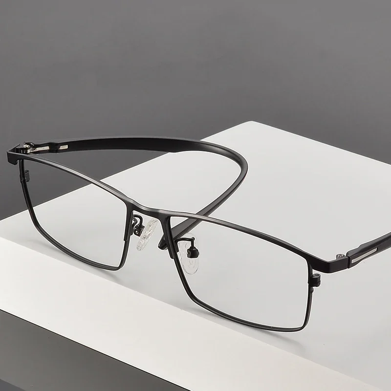 Afbeelding 3: CLEAR Progressieve Bril Mannen Multifocale Volledige Velg Brillen Mannelijke Optische Bijziendheid Verziendheid Bril Custom Lens