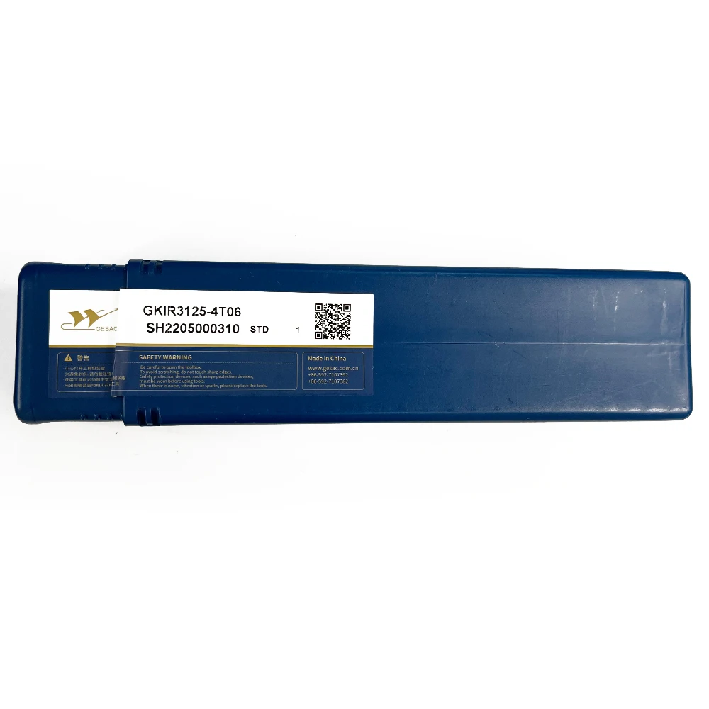 

HUAZHICHUN GKIR3125-4T06 SH2205000310 Grooving ArborTool Holder Boring Bar CNC Tool External Turning Tool