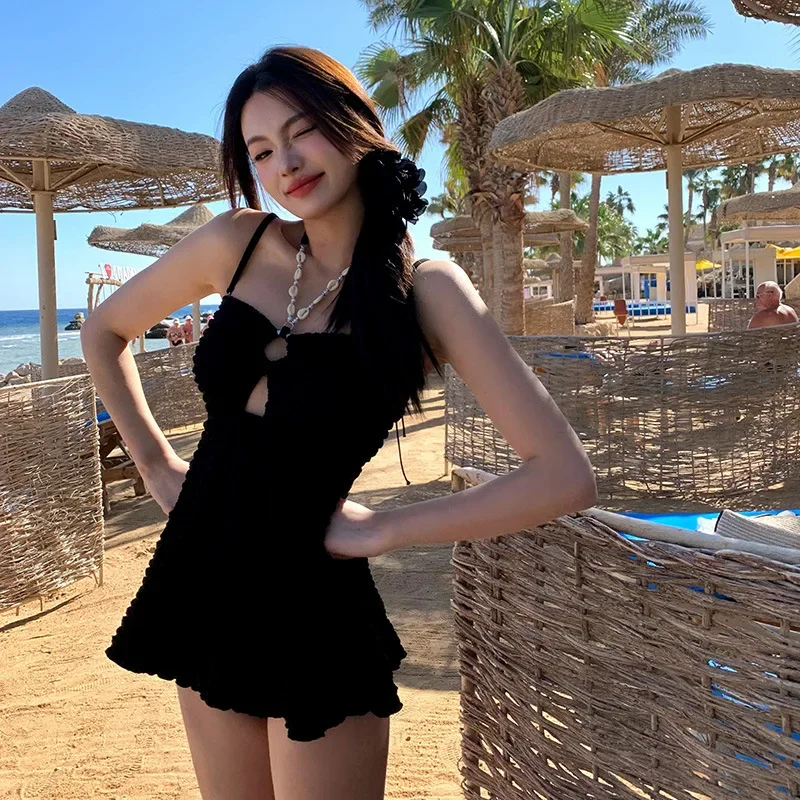 

Women's Bathing Suit Two Pieces Push Up Tankini Set Summer Sexy Beach Wear Black High Waisted Swimwear Women Swimsuit Holiday