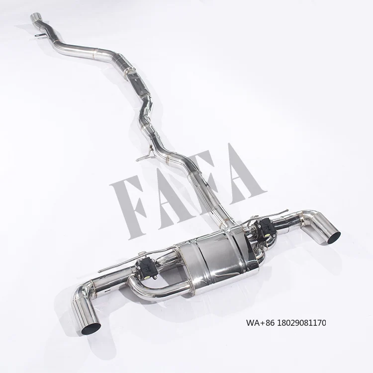 

Высокопроизводительная выхлопная система Catback для BMW Z4 G29: средняя секция, электронный клапан, глушитель, выхлопная труба