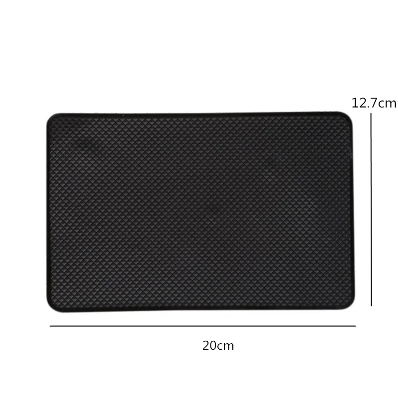 27x12.7CM Car Non-Slip Mat Auto Silicone Interior Dashboard Phone Anti-Slip Storage Mat Pads For Phone Sunglasses Holder