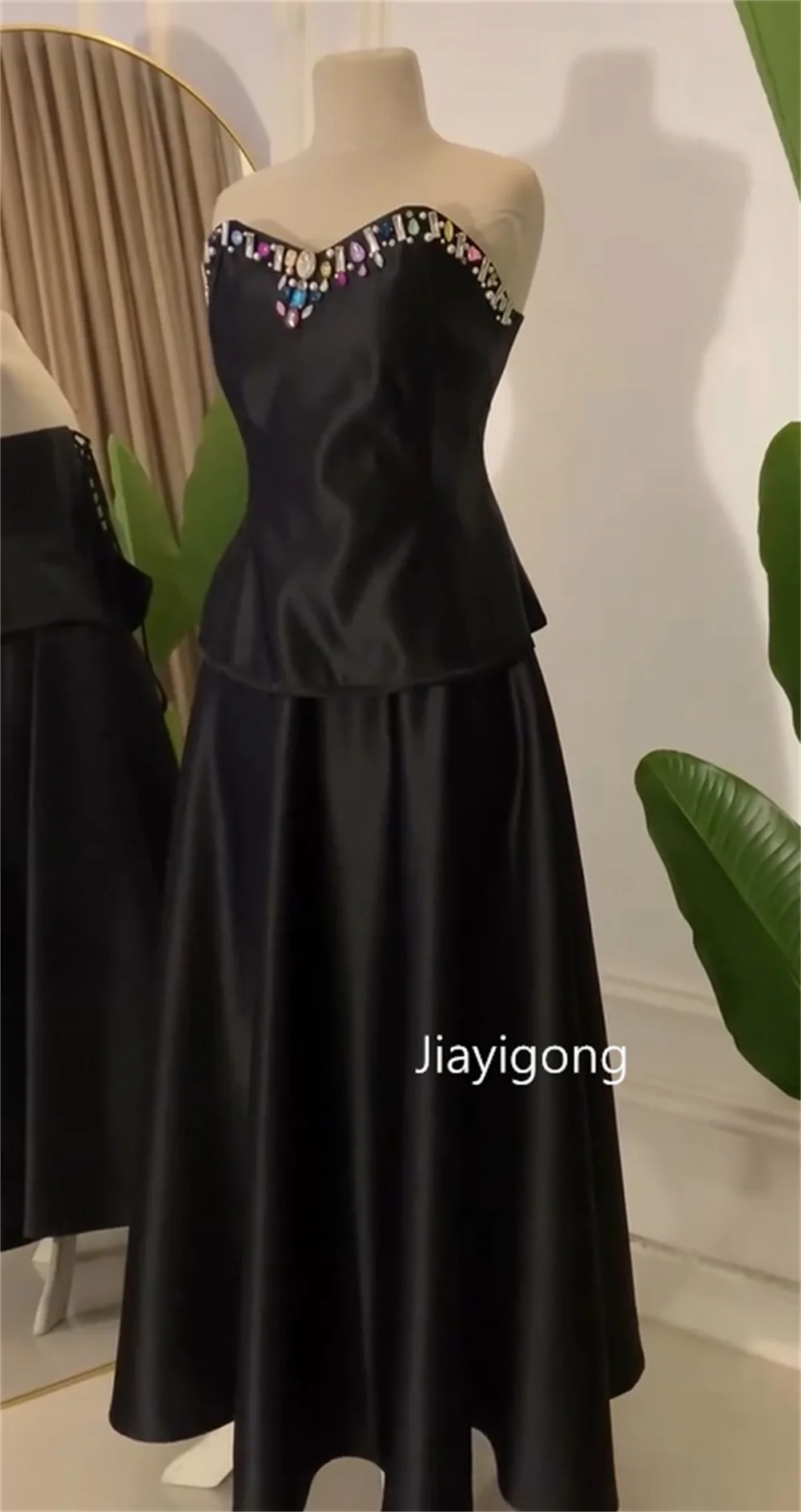 Customized Formal Charmeuse Sequined Pleat A-line Sweetheart Long Dresses Bespoke Occasion Celebrity Fashion Pastrol