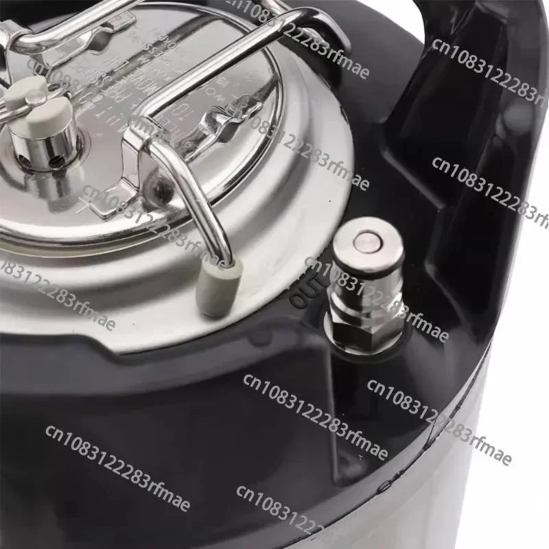 9.5L Stainless Steel Beer Barrel Fermented Syrup Barrel Craft Beer Marble Barrela