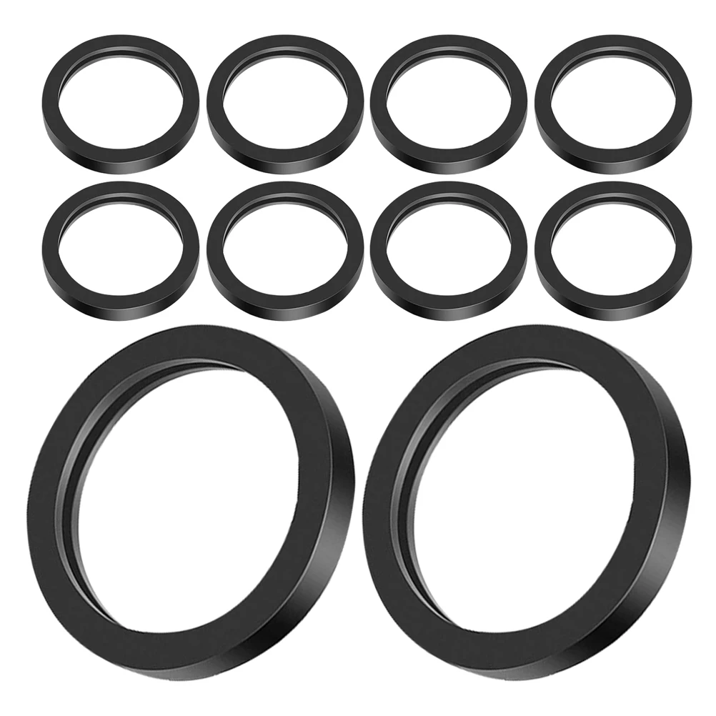 

10pcs Black Rubber Fuel Tank Gasket for Car Truck Sealing Ring Nozzle Cap Gas Can Spout Replacement Generator Parts Accessories