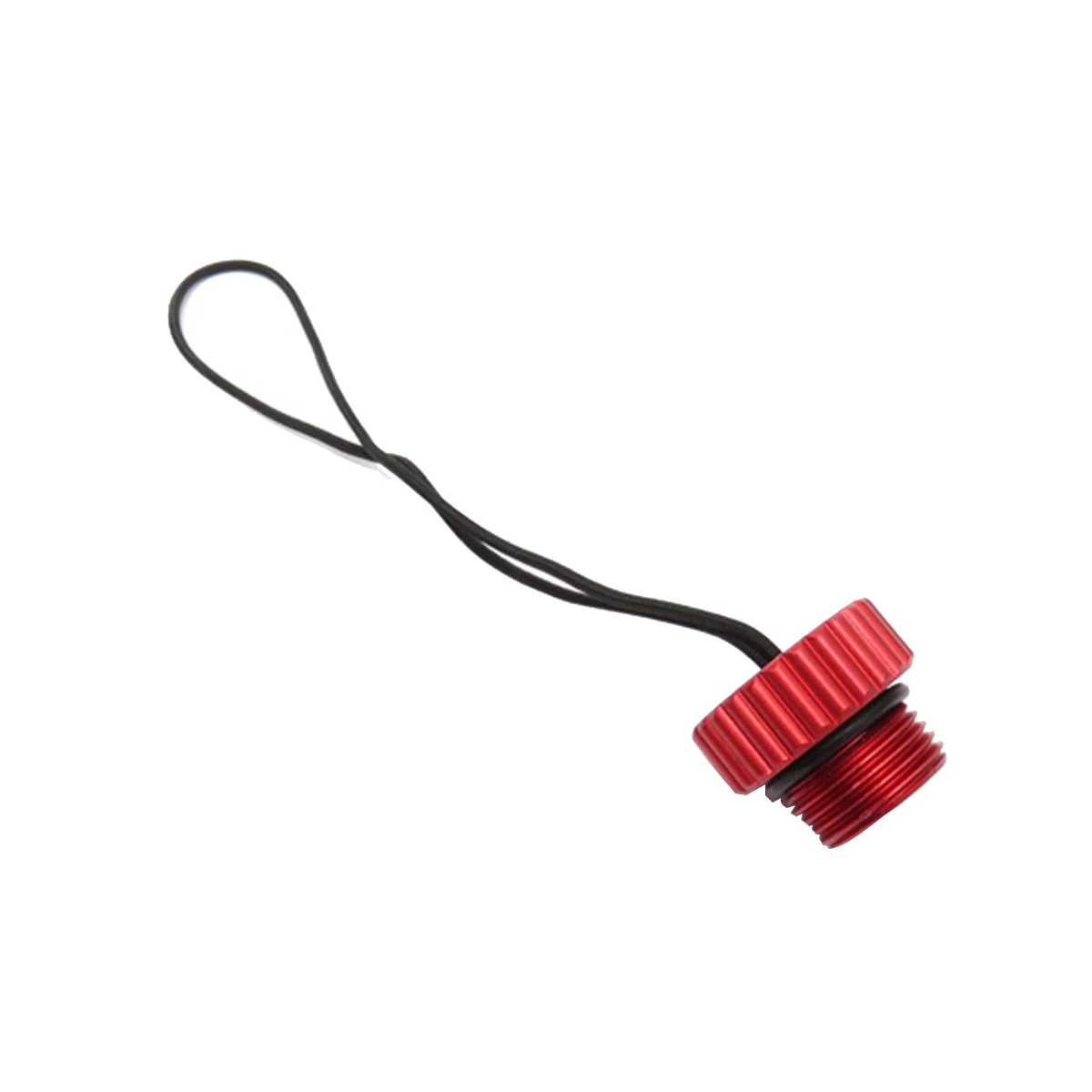 Scuba Diving DIN Tank Valve Threaded Cover 5/8-14NPS Dust Cap Dust Plug Protector Tank Regulator Protection Cover Red